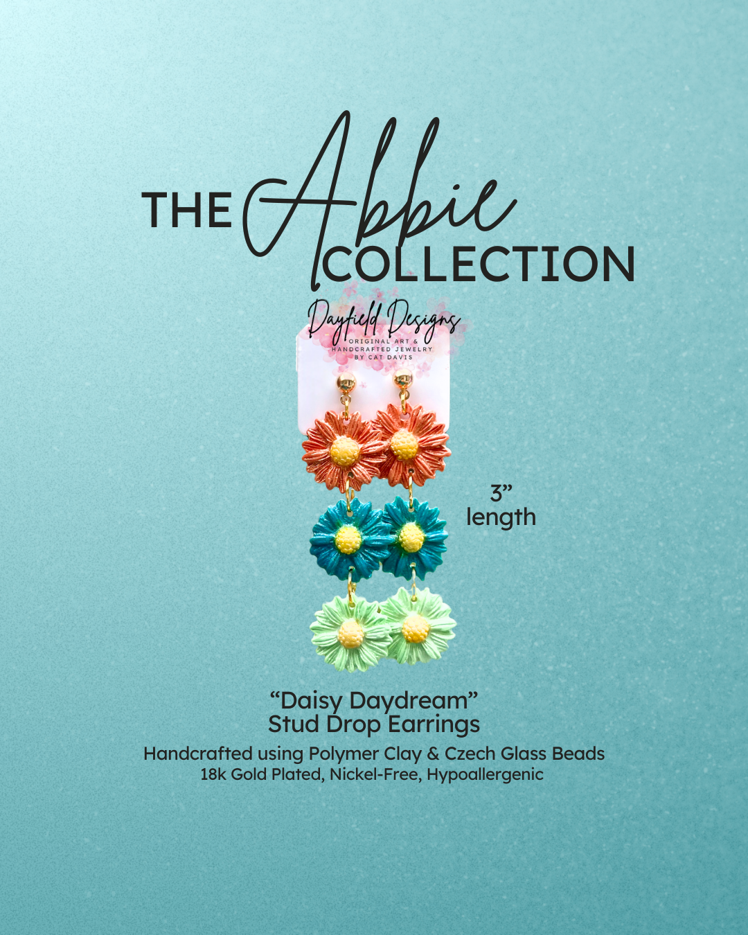 The Abbie Collection “Daisy Daydream” Earrings