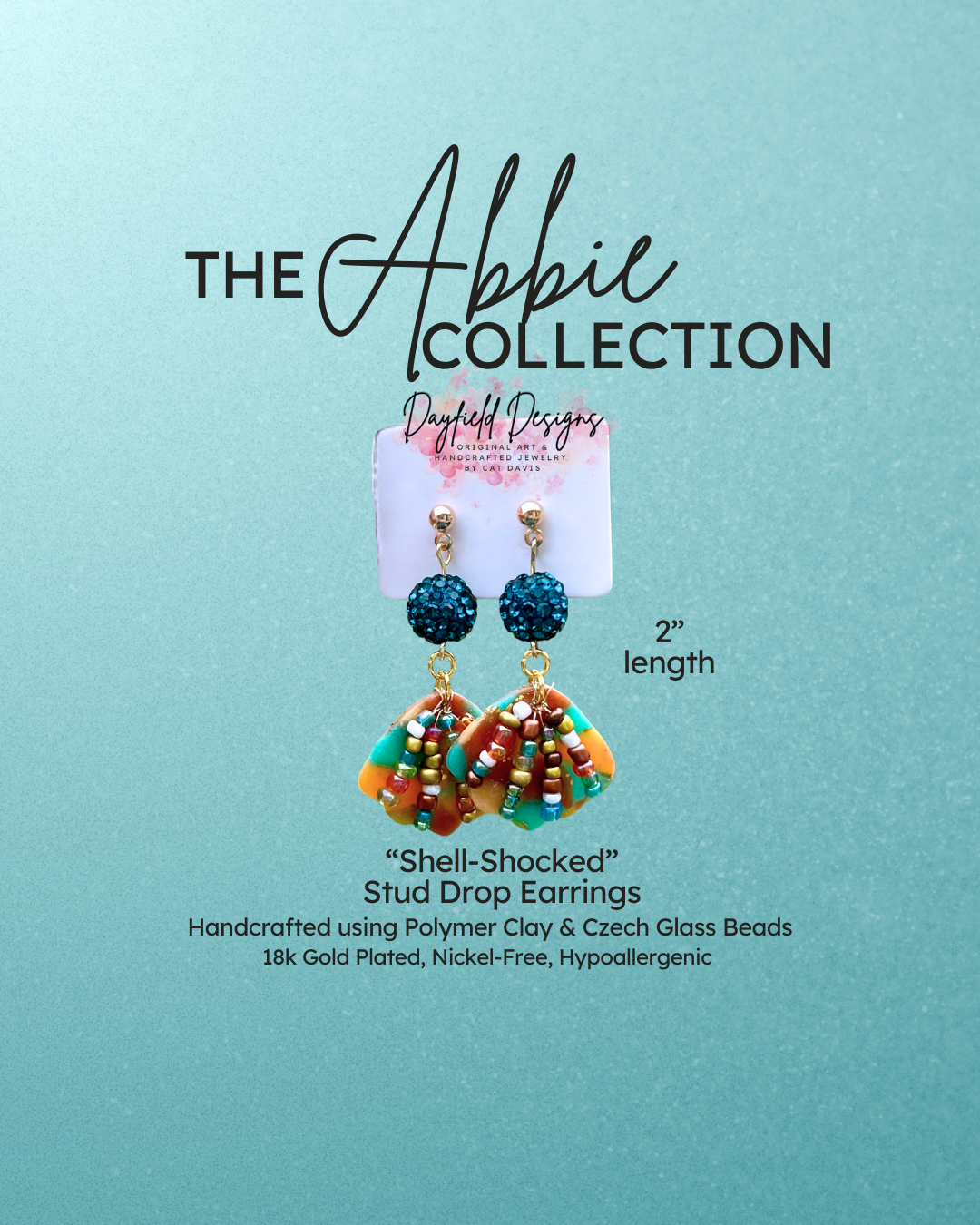 The Abbie Collection “Shell-Shocked” Earrings