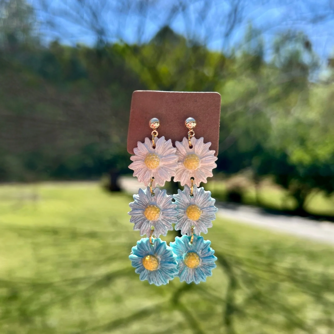 The MacKenzie Collection “Daisy Daydreams” Earrings