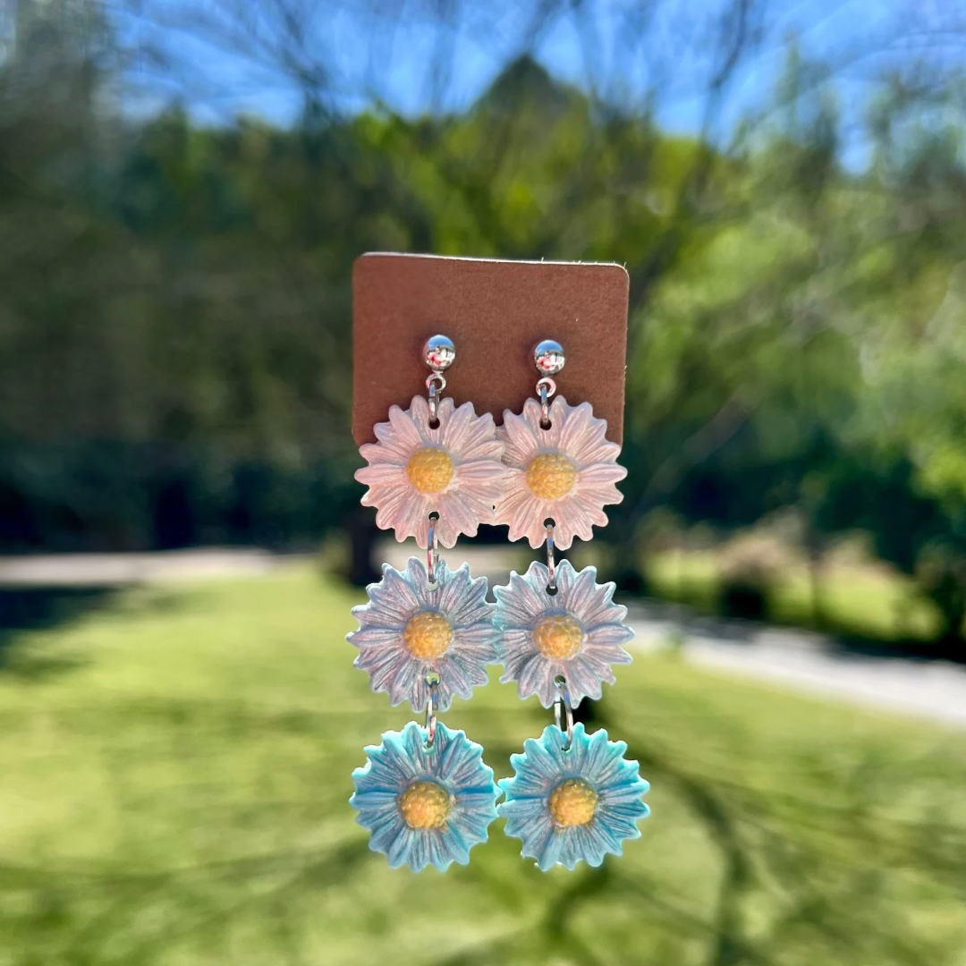 The MacKenzie Collection “Daisy Daydreams” Earrings