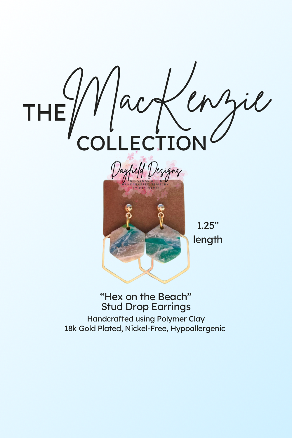 The MacKenzie Collection “Hex on the Beach” Earrings