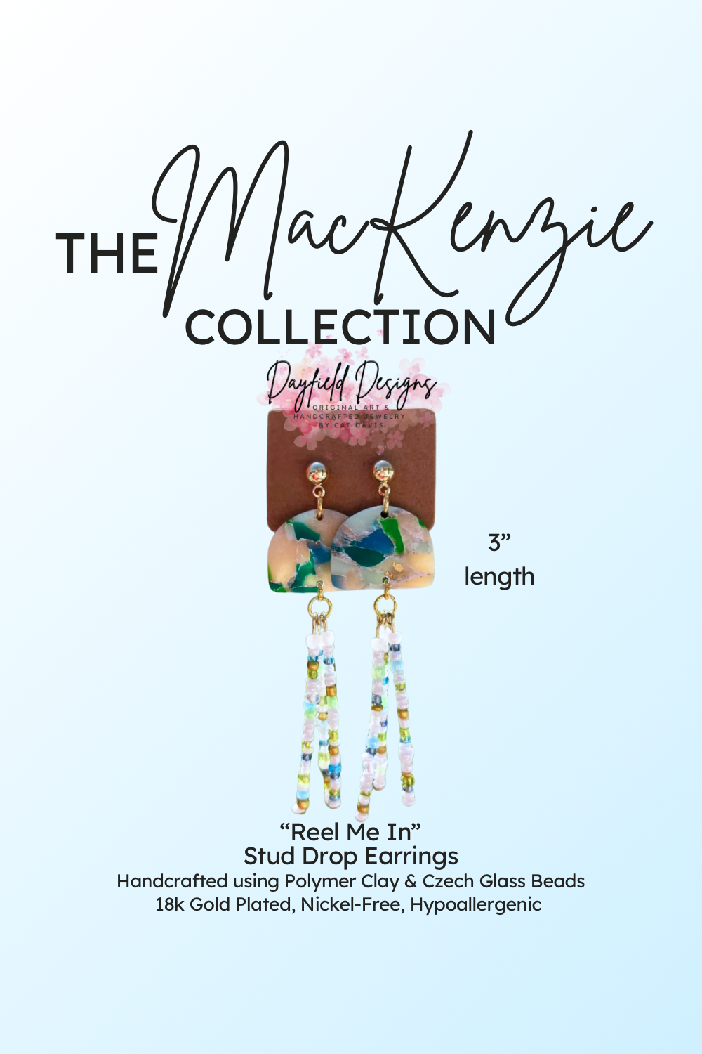 The MacKenzie Collection “Reel Me In” Earrings