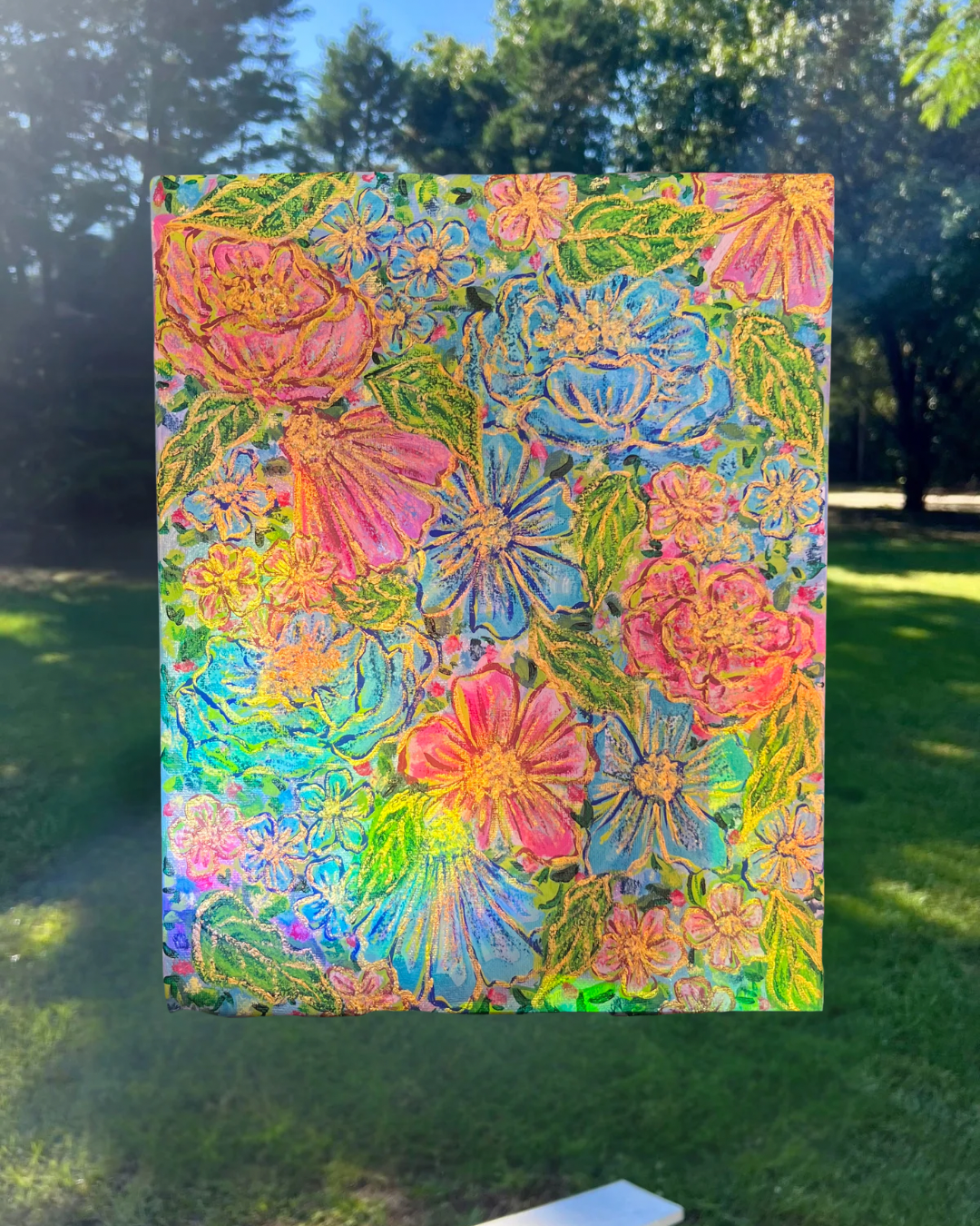 ‘Gilded Gardens’ No. 1 - Original Canvas