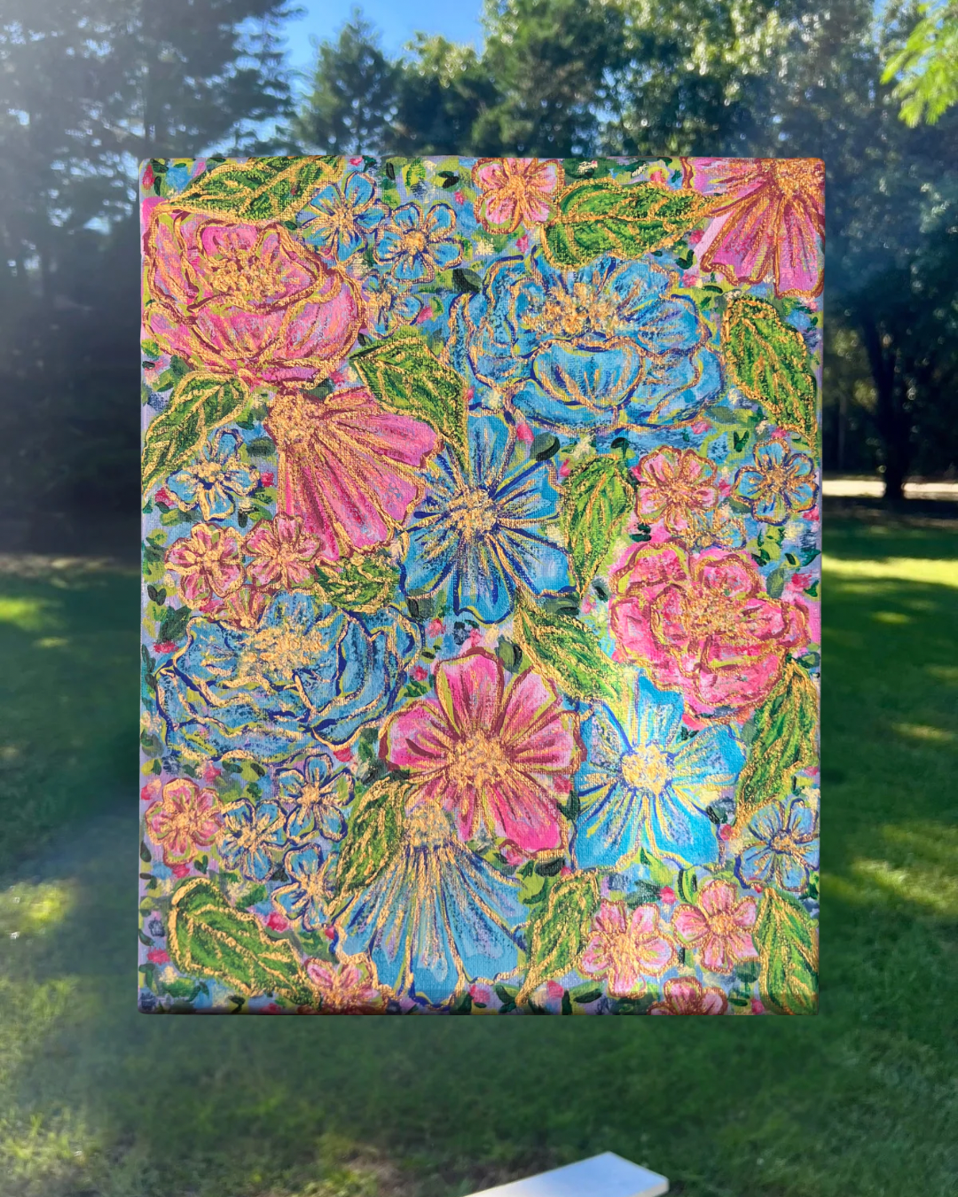 ‘Gilded Gardens’ No. 1 - Original Canvas
