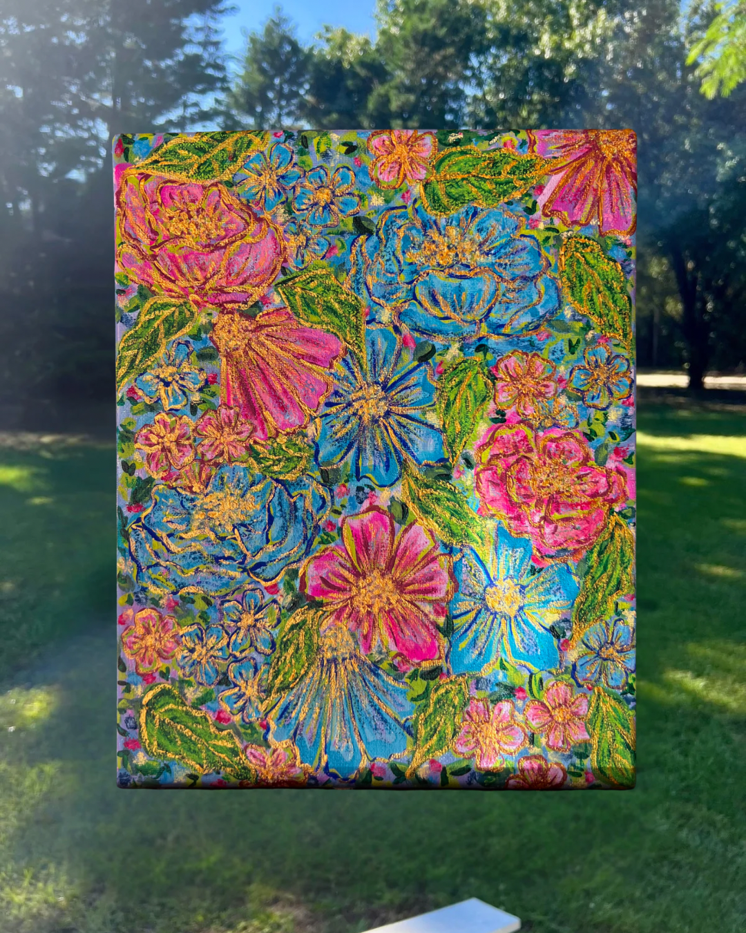 ‘Gilded Gardens’ No. 1 - Original Canvas